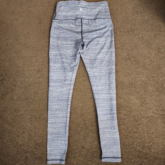 Light Blue Workout Leggings, Women's Small - Picture 4 of 6